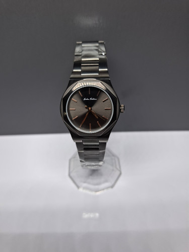 ساعت زنانه برند ژول فابیان کلاسیک رنگ دودی