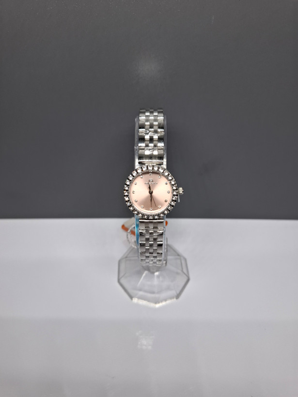 ساعت زنانه برند آریس گلد تک موتور دور نگین