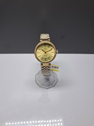 ساعت زنانه برند آریس گلد کلاسیک دور نگین