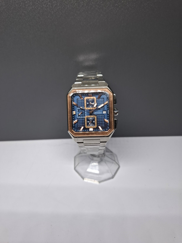 ساعت مردانه برند بستدان اورجینال کرنوگراف صفحه سرمهای