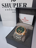 ساعت مردانه برند شوپیر با جعبه و پاکت دفترچه شوپیر