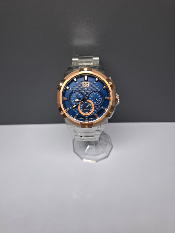 ساعت مردانه برند شوپیر کرنوگراف صفحه سرمهای