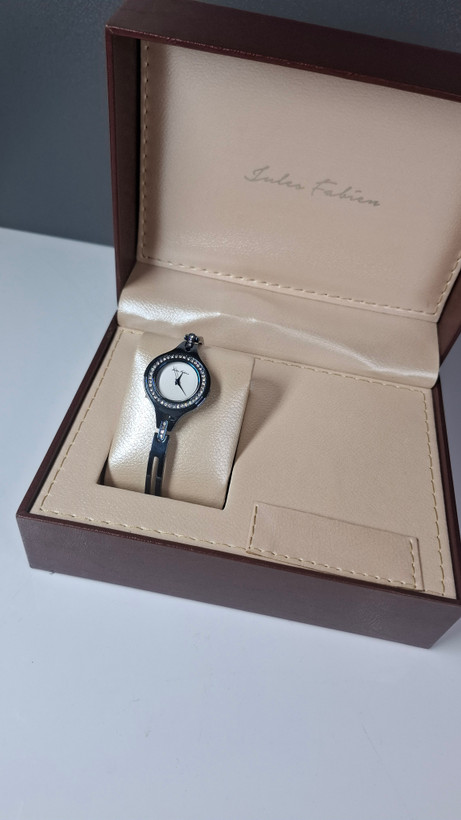 ساعت زنانه برند ژول فابیان با جعبه ژول فابیان