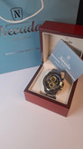 ساعت مردانه برند نوادا با جعبه و پاکت دفترچه نوادا