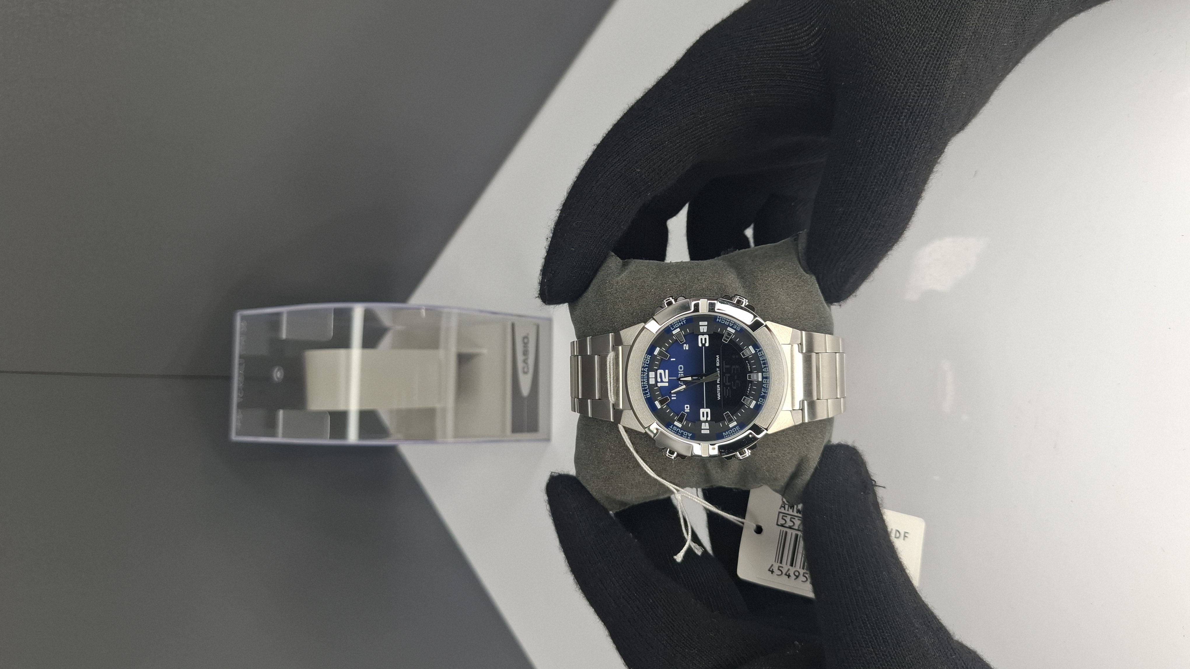 ساعت مردانه برند کاسیو اورجینال اصلی با جعبه کاسیو