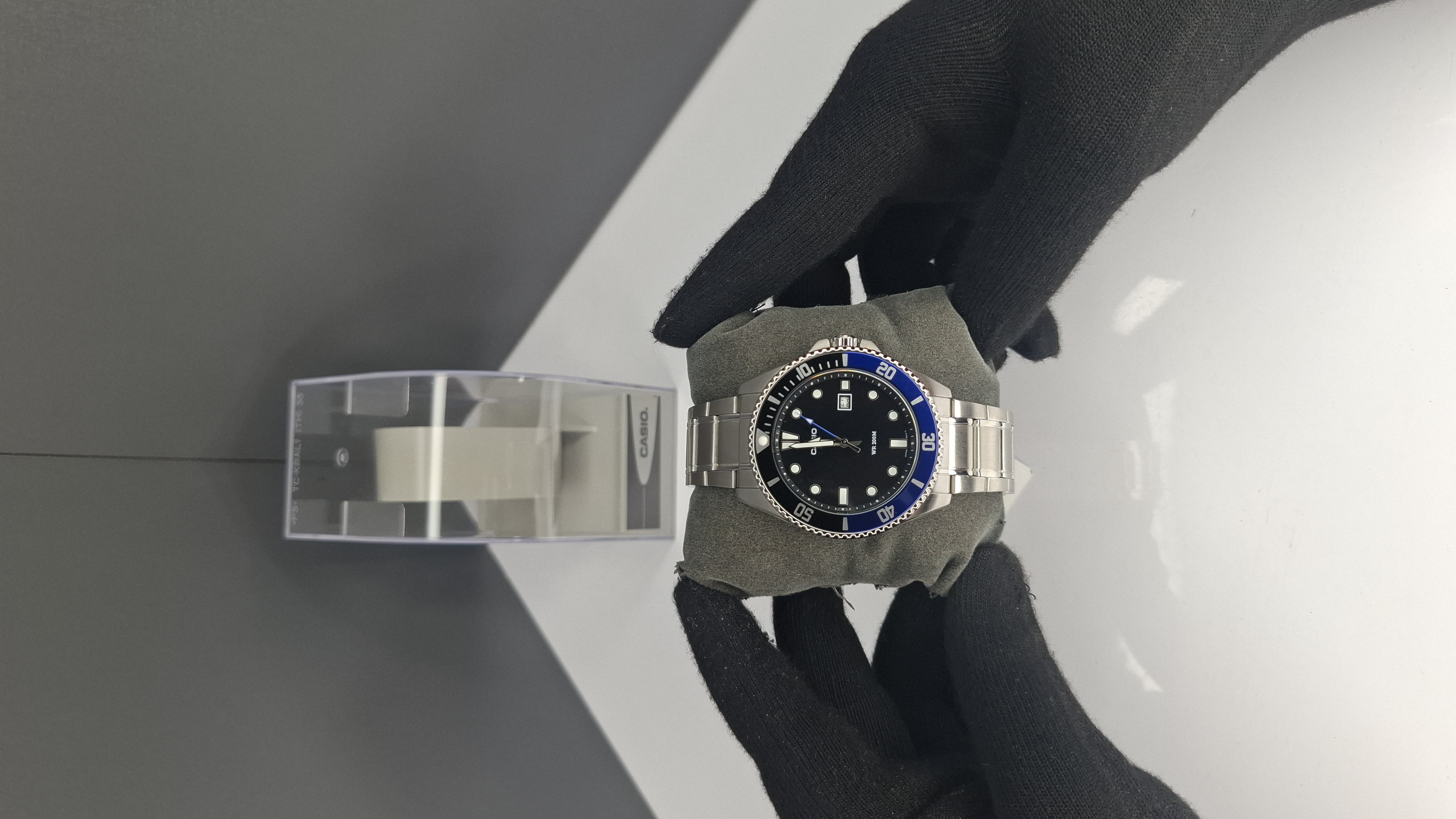 ساعت مردانه برند کاسیو اورجینال اصلی با جعبه کاسیو