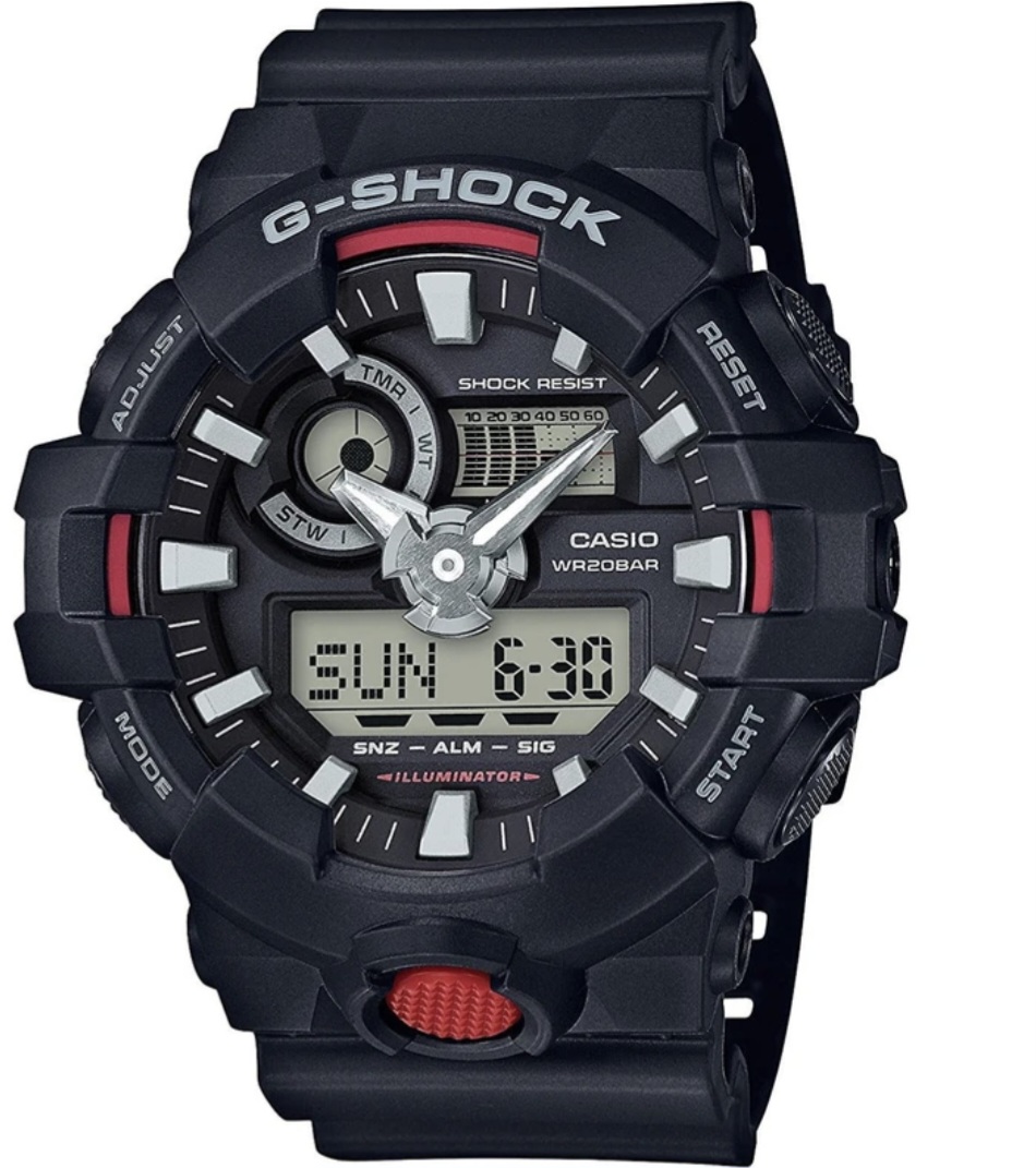 عکس Casio G-Shock 700 بند گرد شده