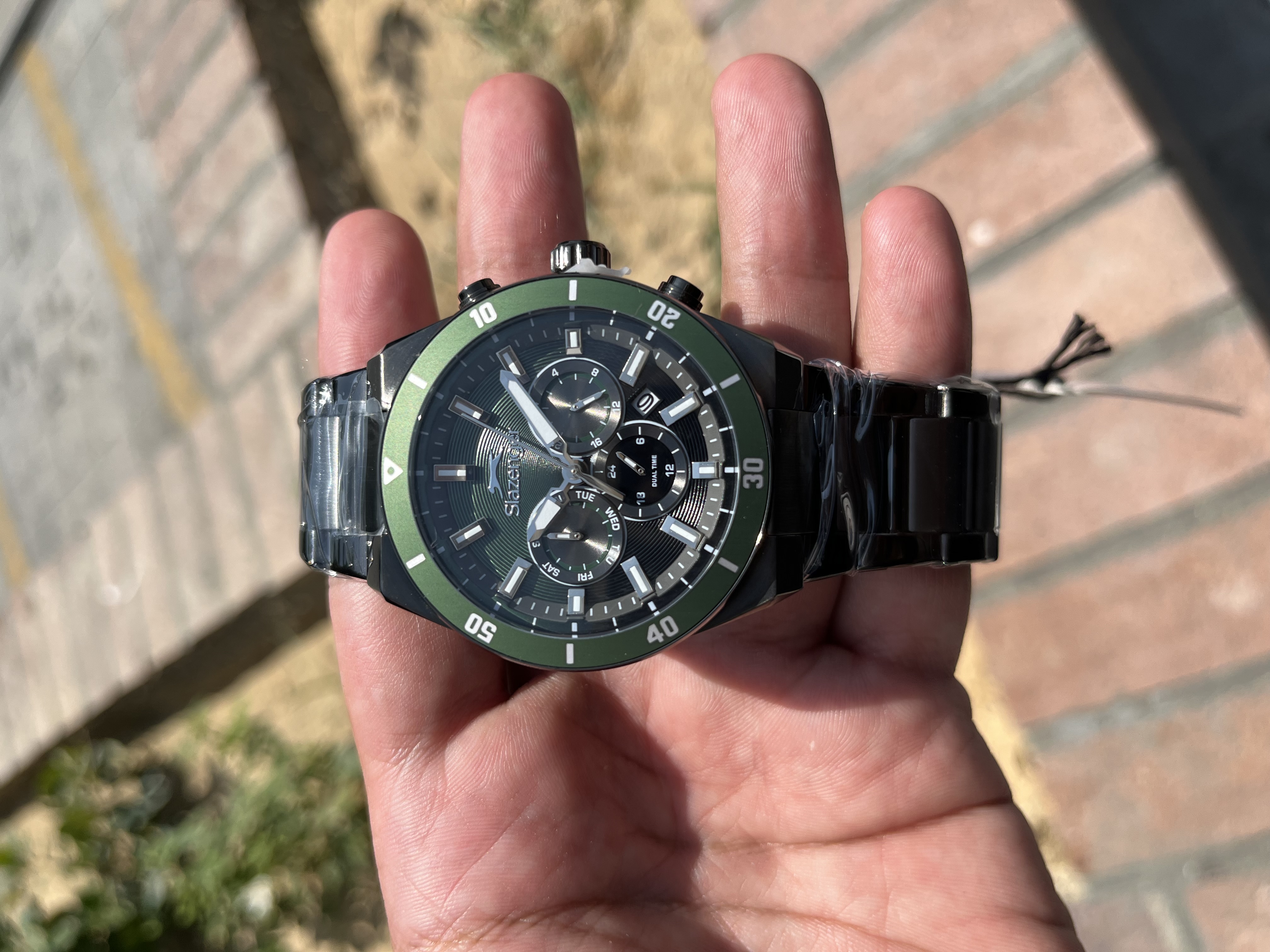 اسلازنجر مردانه صفحه سبز